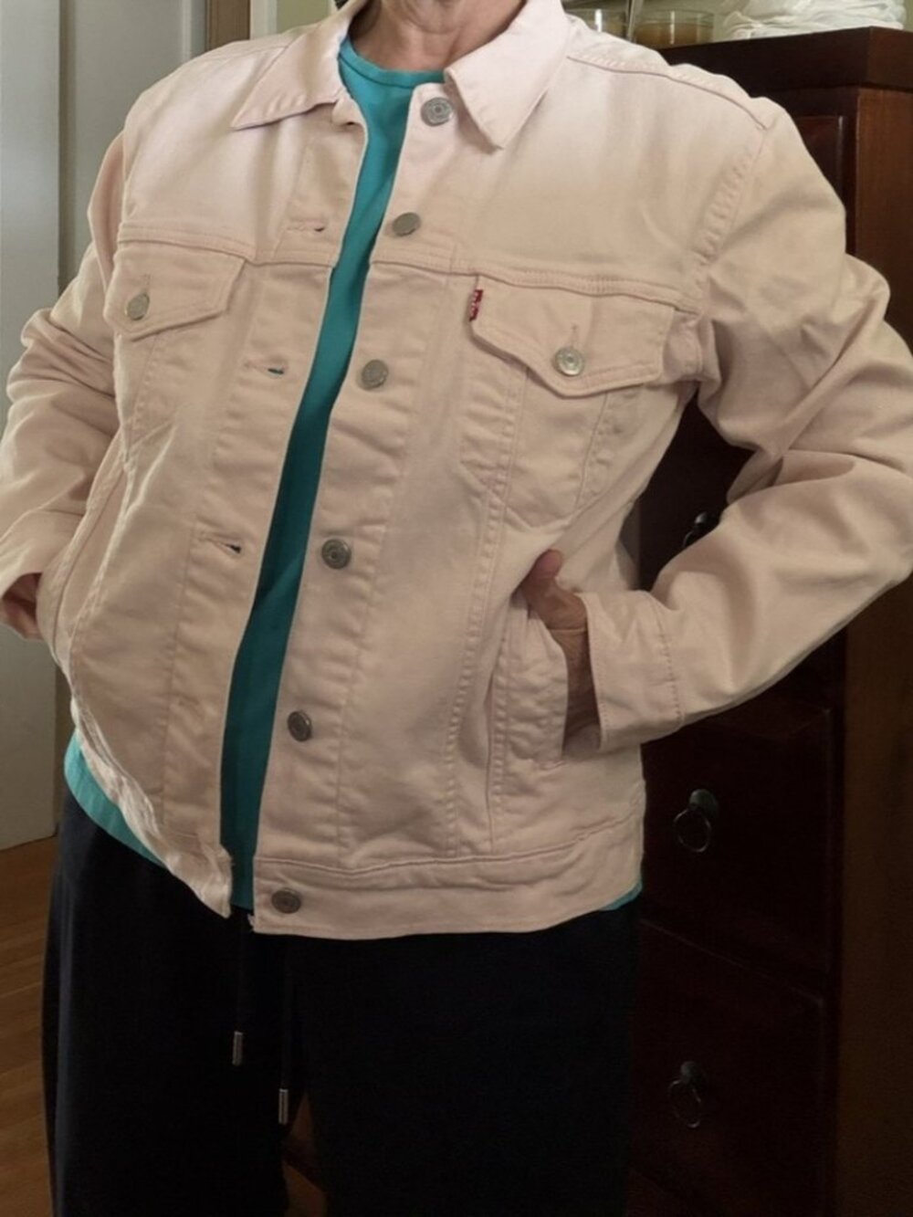 Levi's Trucker Denim Jacket Pastel Pink